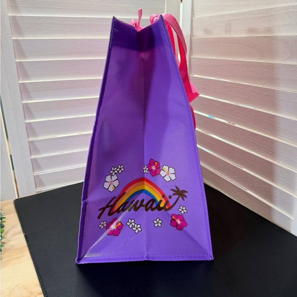 Brand New Hello Kitty Pink Hawaii Reusable Shopping Bag